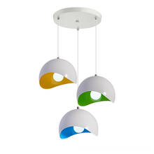 Luminária pendente minimalista, moderno, nórdico, simples, para decoração de sala de estar, arte, decoração de casa 2024 - compre barato
