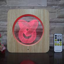 Nó de amor 3d lâmpada led plástico abs linha grão usb lâmpada mesa para decoração do quarto para o presente do dia de férias dropshipping