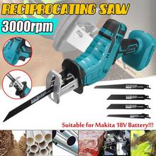 18V Reciprocating Saw Electric Saber Saw Rechargeable Outdoor Small Logging Chainsaw Cordless Reciprocating Saw with 4 Saw Blade 2024 - buy cheap