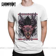 Monster Hunter World Hunting Club Behemoth Men T Shirt Vintage Tee Short Sleeve T-Shirts Cotton Gift Idea Clothing Plus Size 2024 - buy cheap