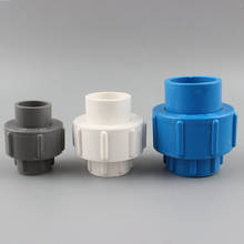 20 25 32 40 50Mm Union Connector PVC Plastic Water Supply Pipe Fittings Garden Irrigation Joint Fish Tank Accessories 2024 - buy cheap