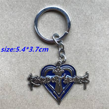 Kingdom Hearts Keychain Cartoon Keyring Alloy Metal Pendants Key Ring Cosplay Accessories Collection Gift 2024 - buy cheap