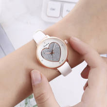 Женские часы, женские часы, модные женские часы с кожаным ремешком, круглый циферблат, кварцевые наручные часы, reloj mujer 2024 - купить недорого