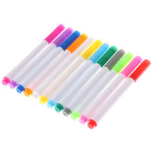 12 Colors Liquid Chalk Pens For Wall Sticker Kids Room Blackboard Erasable Non-dust Chalk Removable Marker Pen Kawaii Stationery 2024 - buy cheap