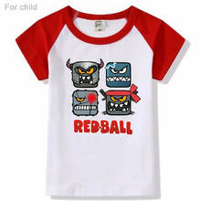 Red Ball 4 style tshirt for child The Bad Boxes Tee boys Cool cotton t-shirt children fashion t-shirt brand tops drop shipping 2024 - buy cheap