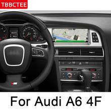 Reproductor Multimedia con Android y navegación GPS para Audi, autorradio estéreo con Bluetooth 2010 p, pantalla IPS, WiFi, mapa Navi, para Audi A6 4F 2011 1080 MMI 2024 - compra barato