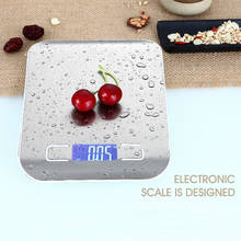New Electronic Platform Scale Household Food Precision Stainless Steel Kitchen Baking Electronic Scale Food Scale Kitchen Tools 2024 - buy cheap