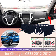 Dash Mat Dashmat for Changan CS35 2012-2017 Anti-Slip Mat Dashboard Cover Pad Sunshade Dashmat Carpet Accessories 2024 - buy cheap