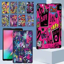 Funda rígida de la serie de Arte de Graffiti para Samsung Galaxy Tab A 8,0 (2019) T290 T295, carcasa duradera para tableta + Stylus gratis 2024 - compra barato