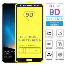 2pcs New 9D Full Glue Tempered Glass For Huawei Mate 10 Lite Nova 2i Screen Protector Full Cover For Huawei Honor 9i G10 2024 - buy cheap