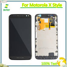 Touch Screen For Moto X Pure Edition XT1570 LCD Display 5.7 inch Digitizer Assembly With Frame For Motorola X style Moto X+2 2024 - buy cheap