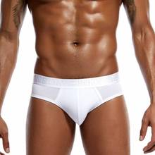Sexy Men Underwear Briefs Modal Breathble Low-waist U Convex Pouch Underpants Cueca Calzoncillo Plus Size M-XXL 2024 - buy cheap