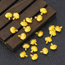 New 24K Yellow Gold Pendant Women 999 Yellow Gold Baby Fu Lock Pendant 2024 - buy cheap