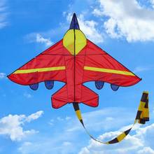 Новые воздушные змей в форме самолета, летающие игрушки для детей 95AE 2024 - купить недорого