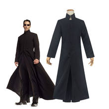 Classic The Matrix Neo Cosplay Costumes Black Trench Pants Uniform Party Halloween Carnival Party Costumes Masquerade Suit New 2024 - buy cheap