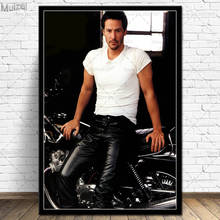 Keanu Reeves Poster Hot Movie Star Actor Canvas Painting Posters and Prints Wall Art Picture for Living Room Home Decor 2024 - buy cheap