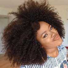 Afro Kinky Curly Wigs Full Machine Cheap Wig Human Hair Wigs For Balck Women GEM 100% Real Remy Brazilian Short Human Wig 2024 - buy cheap