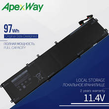 Аккумулятор ApexWay 11,4 в 97 Втч 6GTPY для ноутбука DELL Precision 5520 5530 XPS 15 9570 9560 серии ноутбуков 2024 - купить недорого