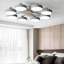 Nordic LED chandelier living room bedroom ceiling lamp dining room study lamp modern lighting 2024 - buy cheap