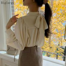 Camisa De gasa De estilo coreano para Mujer, blusa elegante para oficina, Tops, Blusas De Moda para Mujer 2021 2024 - compra barato