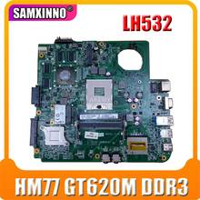 Para Fujitsu LH532 notebook motherboard DA0FJ8MB6F0 PGA989 HM77 GPU GT620M DDR3 100% trabalho de teste 2024 - compre barato