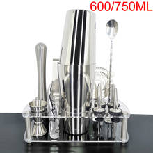 Stainless Steel 750/600ml Cocktail Shaker With Wine Rack Wine Shaker Mixer For Bar Party Tools Bar Accessories 2024 - buy cheap