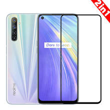 Protector de pantalla de vidrio templado para OPPO Realme 6 HD, cobertura completa, película Premium a prueba de explosiones, dureza 9H, 2 uds. 2024 - compra barato