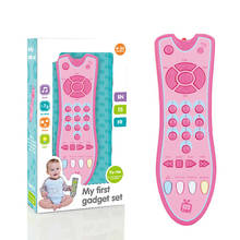 Números de Controle Remoto elétrico Presente Brinquedo Máquina de Aprendizagem para o Bebê Brinquedos Do Bebê da Música Do Telefone Móvel TV de Controle Remoto Brinquedos Educativos Primeiros 2024 - compre barato