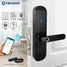Fingerprint Door Lock With TTlock APP  Keyless Wifi Smart Lock  Fingerprint Password Electronic Door Lock For Home Security 2024 - buy cheap