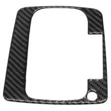 Pegatina de cubierta de Panel de cambio de marchas de coche, embellecedor Interior de fibra de carbono para Subaru Forester 2013-2018, accesorios LHD 2024 - compra barato