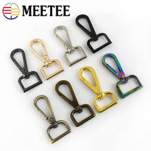 2/5/10/20pcs Meetee 20mm Metal Bag Strap Belt Buckle Carabiner Snap Hook Lobster Collar Clasp DIY LeatherCraft Handbag Accessory 2024 - buy cheap