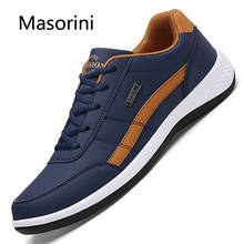 Sapato masculino de couro, calçado casual italiano respirável para lazer, sapato para caminhada 2024 - compre barato