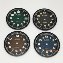 Стерильные часы с циферблатом 31,5 мм, светящийся циферблат для ETA 2836 2824 Miyota 8205 8215 821A,Mingzhu DG2813 3804 Чайка ST1612 2024 - купить недорого