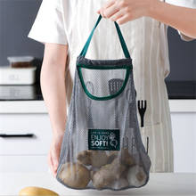 Fruit Vegetable Garlic Onion Hanging Storage Bag Breathable Reusable Mesh Bags Organizer Home Kitchen Accessories Kitchen storag 2024 - buy cheap