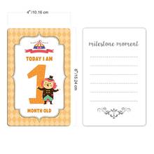 12 Sheet Milestone Photo Sharing Cards Gift Set Baby Age Cards - Baby Milestone Cards, Baby Photo Cards - Newborn Photo C5AF 2024 - buy cheap