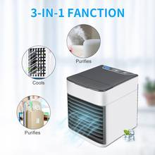 Air Cooler Ultra Portable 7 Color LED USB Charging Desktop Air Conditioning Humidifier Personal Space Cooler Fan Air Conditioner 2024 - buy cheap