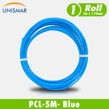 Unismar-filamento FCL para bolígrafo, Material de impresión 3D de 1,75mm, cables de plástico para bolígrafo 3 D, piezas de impresión de lápiz de dibujo verde, 5 metros 2024 - compra barato