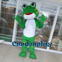 Venda quente 4 estilos colorido sapo mascote traje halloween cosplay personagem dos desenhos animados mascote trajes fantasia festa apparels roupas 2024 - compre barato