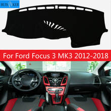 Car Dashboard Covers Mat Avoid Light Pad Sun Shade Carpets Protector LHD For Ford Focus 3 MK3 2012 2013 2014 2015 2016 2017 2018 2024 - buy cheap