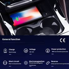 Car Mobile phone QI wireless charging Pad Module Car Accessories Car styling For BMW F25 F26 X3 X4 2014 2015 2016 2017 2018 2024 - buy cheap