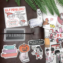 30Pcs/Bag INS Pet Cat Cartoon Sticker DIY Scrapbooking Album Junk Journal Planner Decorative Stickers 2024 - buy cheap