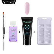 Yinikiz-esmalte de uñas en Gel, extensiones de uñas poligonales de 60g, UV, rápido, LED UV de camuflaje, laca 2024 - compra barato