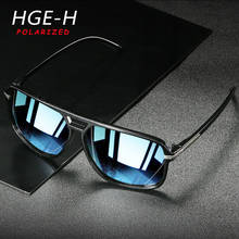 HGE-H Classic Design Square Polarized Sunglasses Men Ultralight Eyeglasses Frame Sun Glasses Male Outdoor Travel UV Goggles D125 2024 - buy cheap