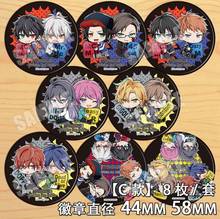 Anime Division Rap Battle Yamada Ichiro Yamada Jiro Yamada Saburo Figure 4639 Badges Round Brooch Pin Gifts Kids Collection Toy 2024 - buy cheap