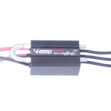 Controlador de velocidade elétrico para barco rc 32 série 2-6s 80a sbocal 2024 - compre barato