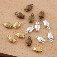 SIXTY TOWFISH 30 pieces DIY Jewelry Accessories Size 5mm Copper Materials Flower Slice Charms 2024 - buy cheap