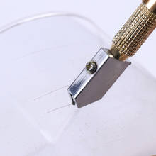 Алмазный резак для стекла, с нескользящей металлической ручкой, для ручной резки стекла, 1 шт. 2024 - купить недорого