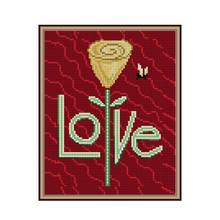 Love Diamond painting cross stitch kit Square Round Drill stitching embroidery DIY handmade needlework 2024 - купить недорого