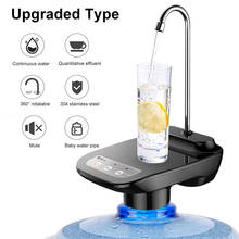 Electric Water Dispenser Wireless Portable Electric Auto Water Pump Bucket Bottle Dispenser USB Rechargeable Water Pump 2024 - buy cheap