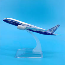 16CM 1:400 Scale Airplanes Boeing B787 Prototype Plane Model Metal Diecast Aircraft Kids Gifts Airliner Model Toys Display 2024 - buy cheap